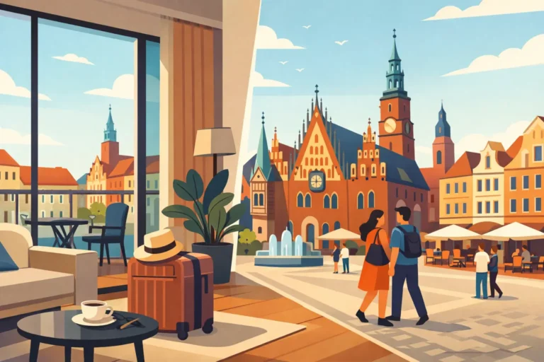 Apartament blisko Rynku we Wrocławiu na weekend