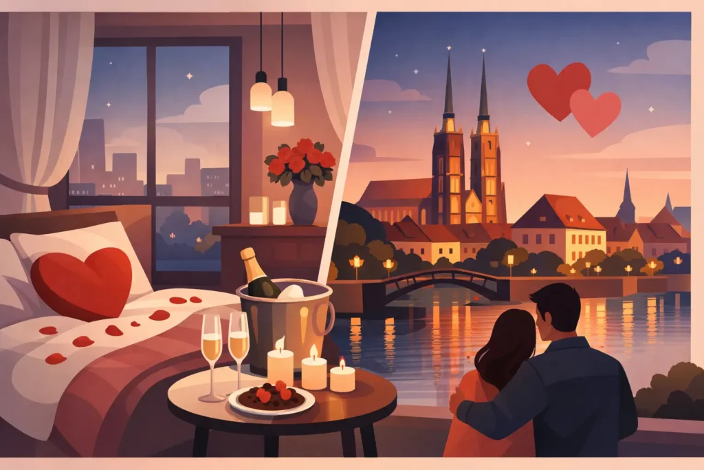 Apartament na walentynki Wrocław - jak wybrać