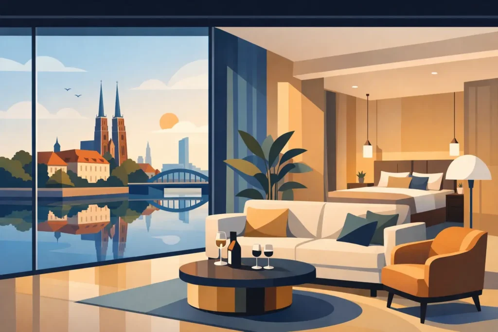 Luksusowy apartament Wrocław na wyjątkowy pobyt