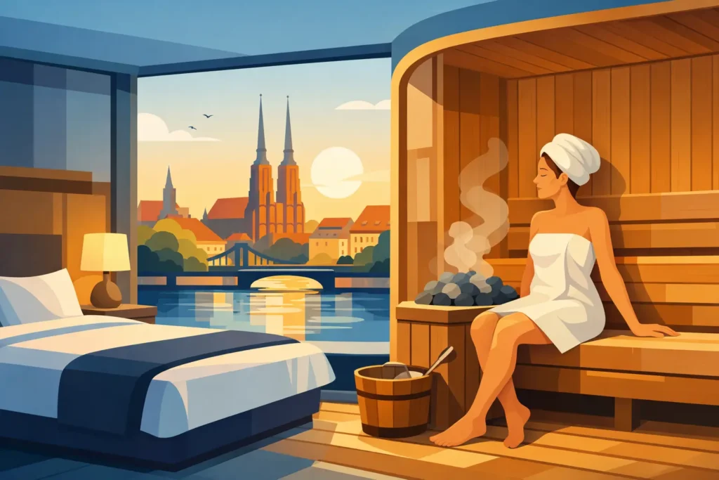 Nocleg z sauną Wrocław - gdzie warto spać